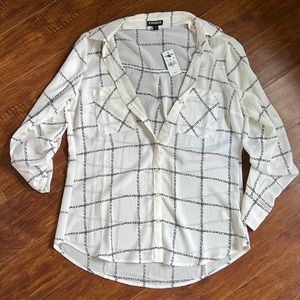 Express dress up blouse